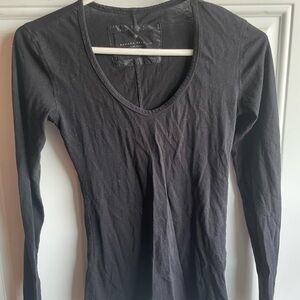 Banana Republic Black Long Sleeve tee. Sz sm very soft
